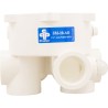 Body Assembly, Praher SM-10-AO Valve, 1-1/2", White : E-55-S1