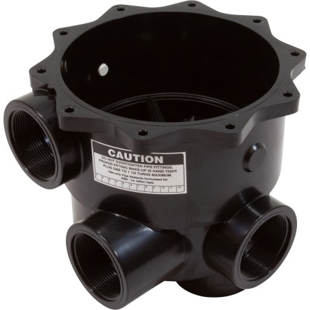 Body Assembly, Praher SM-20-AO Valve, 2", Black : E-55-S2B
