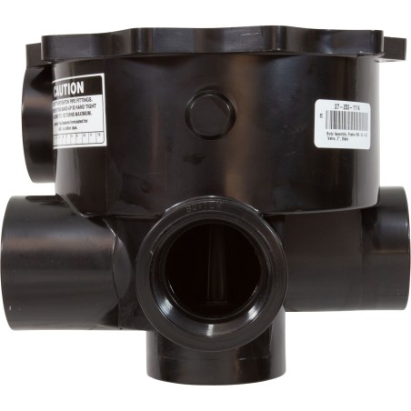 Body Assembly, Praher SM-20-AO Valve, 2", Black : E-55-S2B