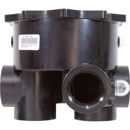 Body Assembly, Praher SM-20-AO Valve, 2", Black : E-55-S2B