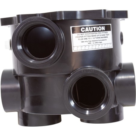 Body Assembly, Praher SM-20-AO Valve, 2", Black : E-55-S2B