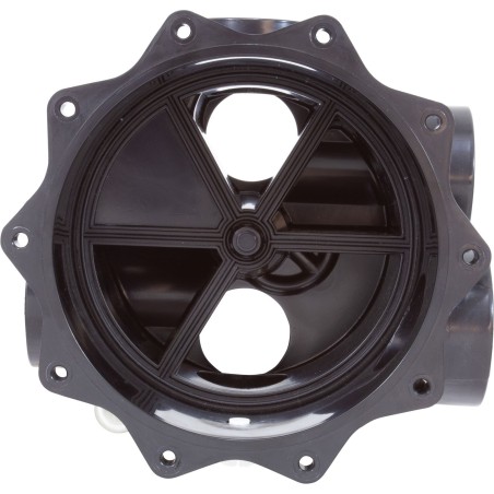 Body Assembly, Praher SM-20-AO Valve, 2", Black : E-55-S2B