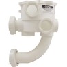 Body Assembly, Praher SM2-PP3 Valve, 2", White : E-55-S2PP3
