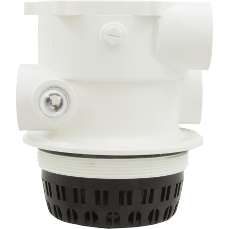 Body Assembly, Praher TM-12-A Valve, 1-1/2", White : E55-T12A