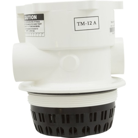 Body Assembly, Praher TM-12-A Valve, 1-1/2", White : E55-T12A