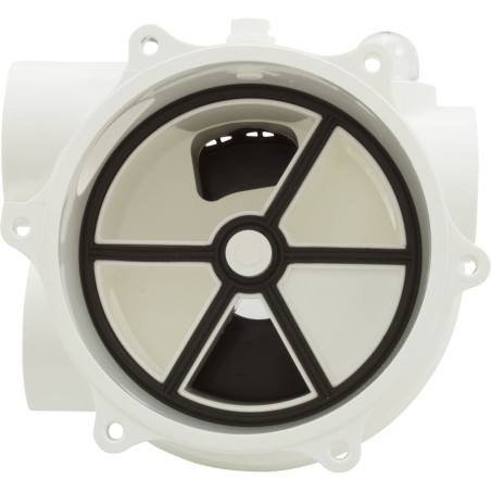 Body Assembly, Praher TM-12-A Valve, 1-1/2", White : E55-T12A