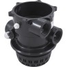 Body Assembly, Praher TM-12-B Valve, 1-1/2", Black : E55-T12B