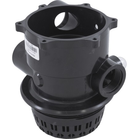 Body Assembly, Praher TM-12-B Valve, 1-1/2", Black : E55-T12B