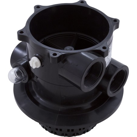Body Assembly, Praher TM-12-L Valve, 1-1/2", Black : E55-T12L