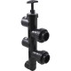 Push Pull Valve, Waterway 2-1/2", with 2" Reducer : 600-1500