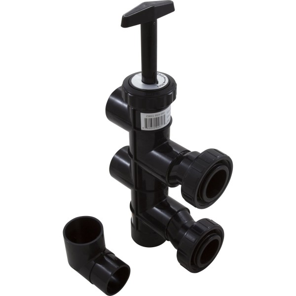 Push Pull Valve, CMP H Style, 2", Sand, Black : 25831-014-000