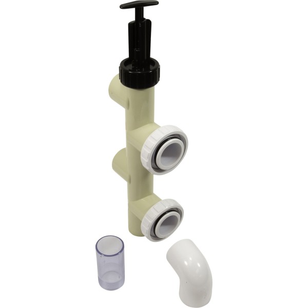 Push Pull Valve, PacFab, 2" Slip, PVC, Generic : 25831-119-750