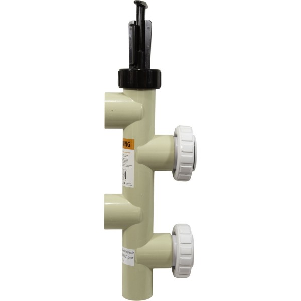 Push Pull Valve, PacFab, 2" Slip, PVC, Generic : 25831-119-750