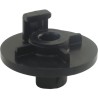 Cap, Pentair American Products ABS 2" Valve, Black : 51012911