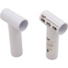 48" Pool Waterfall (1" Lip, Bottom Port) White : 25576-420-000