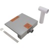 12In Pool Waterfall (6In Lip) Gray : 25577-131-000