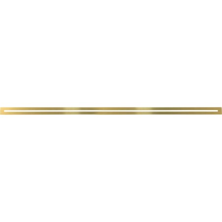 18In Natural Wonder Waterfall Plate, Brass : 25577-173-890