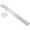 24In Pool Waterfall (12In Lip) White : 25577-230-120