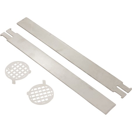 24In Pool Waterfall (12In Lip) Gray : 25577-231-120
