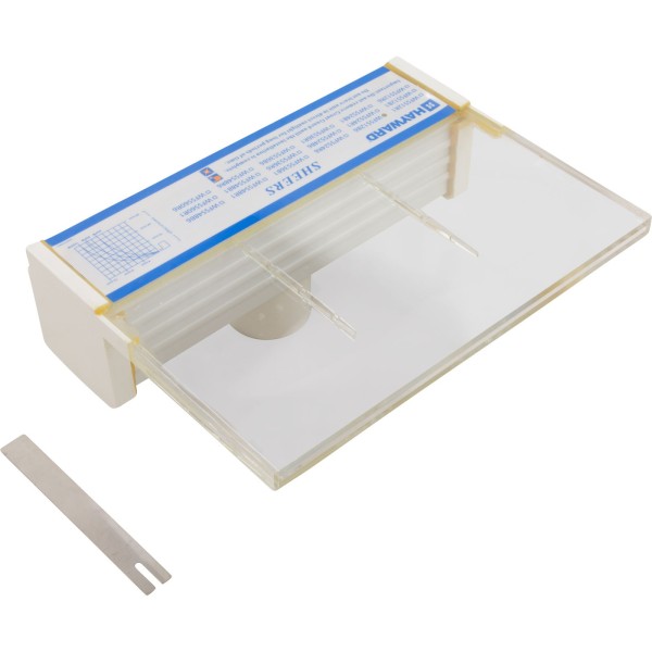 Waterfall, Hayward Sheer 500, 1-1/2" x 2", 6" Lip, Bottom Mt : WFS512B6
