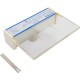 Waterfall, Hayward Sheer 500, 1-1/2" x 2", 6" Lip, Bottom Mt : WFS512B6