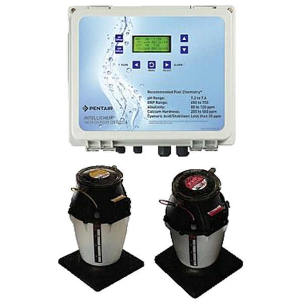 Chemical Controller, Pent IntelliChem, w/ Acid & Chlor Tanks : 522622
