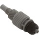 Injection Fitting, BW, Threadless, 3/8"od Tubing Conn, Flexflo : A-014N-6A