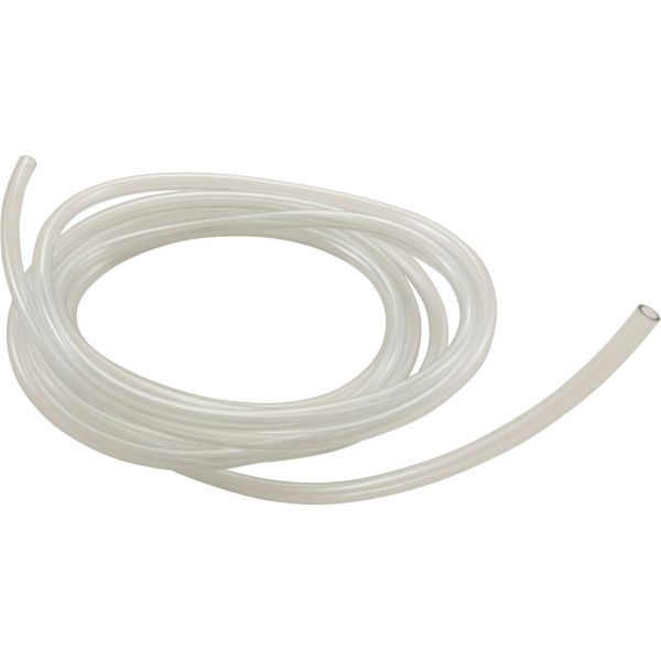 Tubing, Suction, Blue-White, 1/4"od, 10ft, Clear PVC : C-334-4-10