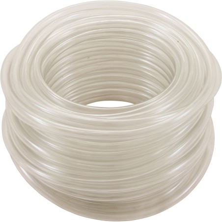 Air/Water Tubing, Vinyl, 7/16"OD, 100 Foot Roll : 520116