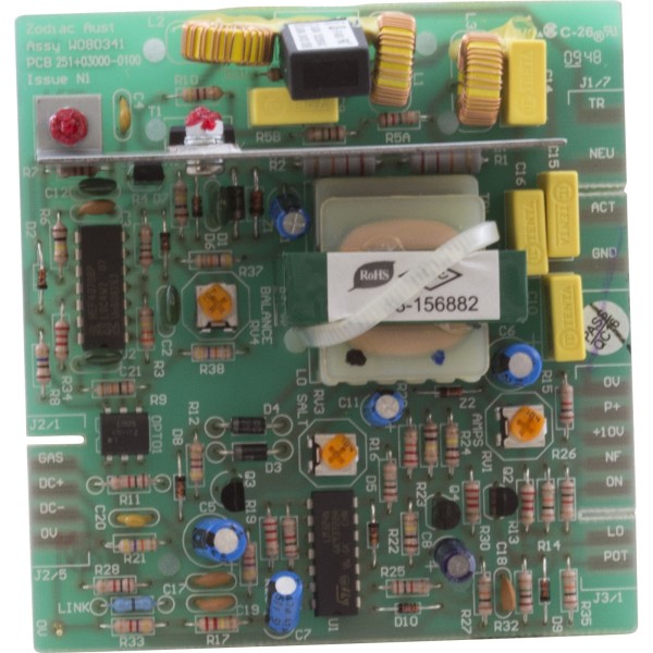 Main PCB, Zodiac Clearwater C-Series : W080341