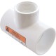 Sensor Tee, Zodiac AquaPure 2-Port, 2" PVC, with LX Threads : R0413000