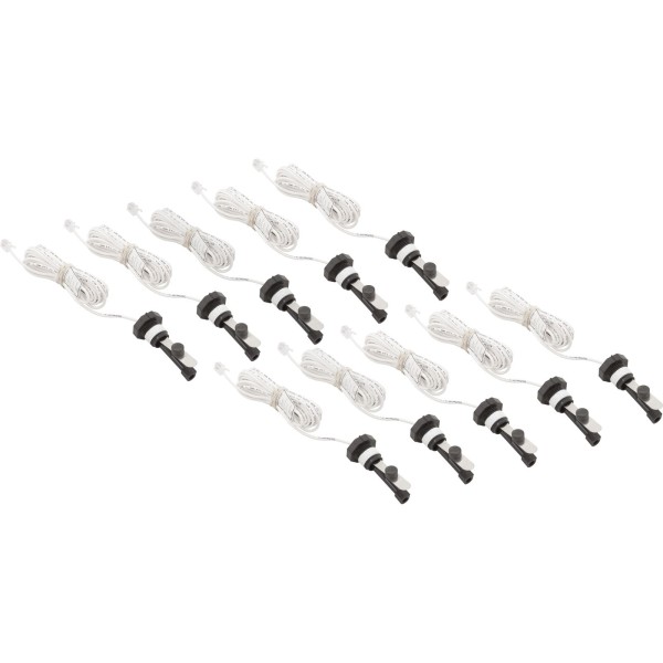 Flow Switch, 10 Pack, Hayward AquaRite/Logic, 15ft, w/o Tee : GLX-FLO-RPPAK10