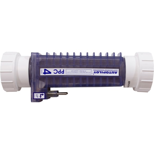 Replacement Salt Cell, AutoPilot, PPC4, w/Female Unions : PPC4