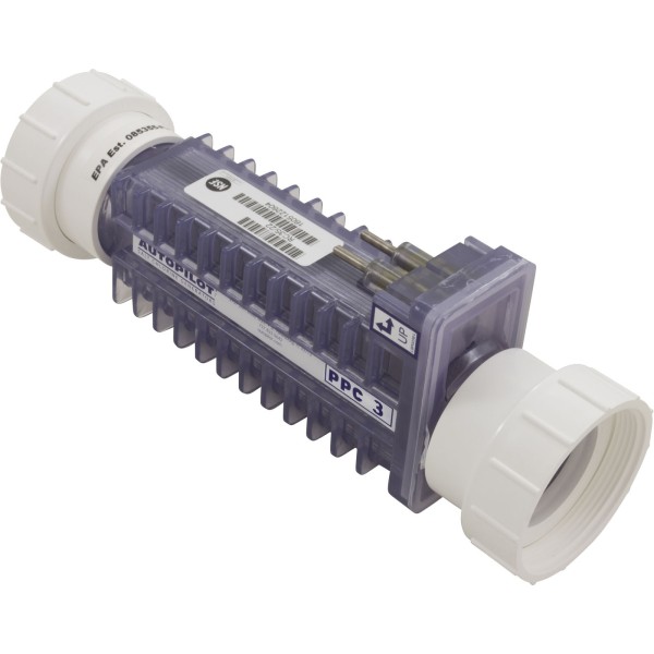 Replacement Salt Cell, Auto Pilot, PPC3, w/Female Unions : PPC3