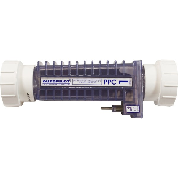 Replacement Salt Cell, Auto Pilot, PPC1, w/Female Unions : PPC1