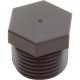 Plug, Aquastar ChemStar CH100, 1/2"mpt, PVC : CH1015
