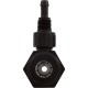 Injector Only, 3/4" Npt, Number 584 Black Kynar, W/O Check Valve : 7-0610