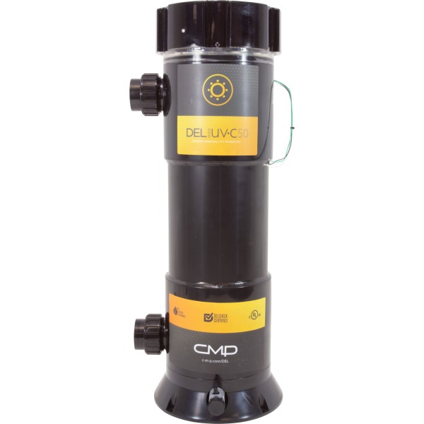 UV Sanitizer, Del Ozone UV-C 50, 115v/230v, Up To 50k Gallons : EUV-01-01