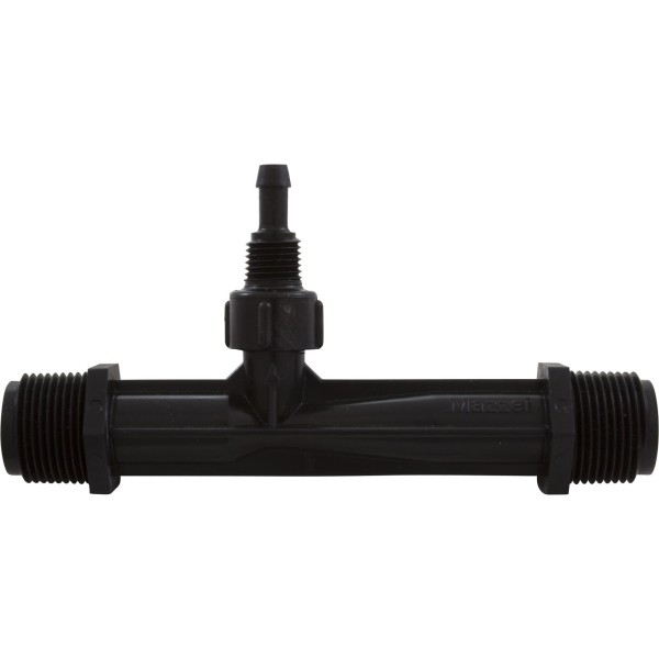 Injector, Mazzei Number 684, 3/4"mpt, Black, PVDF : 684-PVDF