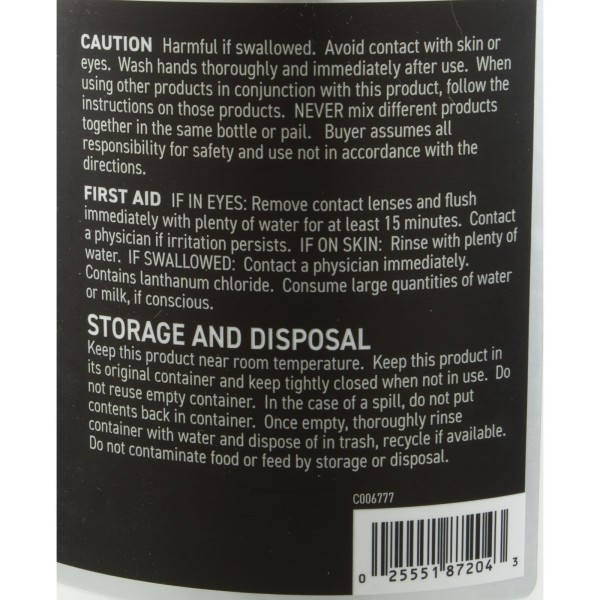 Phosphate Remover, Matrix Black Label, 1 Gallon : C006609-CS4X1G