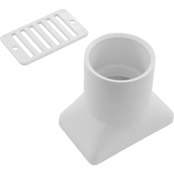 Gutter Deck Drain (2" Fip X 2" Skt) Wh : 25533-000-000