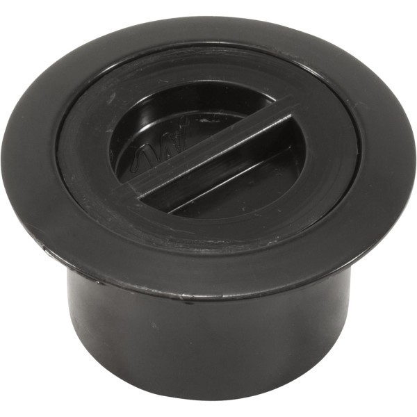 Volleyball Pole Holder Flange & Plug Assy-Black : 540-6711