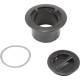 Volleyball Pole Holder Flange & Plug Assy-Black : 540-6711