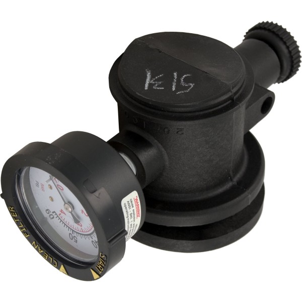Manual Air Relief Valve, Pentair PacFab Purex, with Clamp : 261003