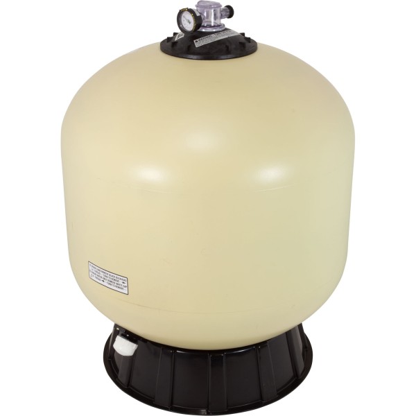 Filter Tank, Pentair TR100C, w/Foot Assy, Black : 153430