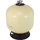 Filter Tank, Pentair TR100C, w/Foot Assy, Black : 153430