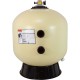 Filter Tank, Pentair TR100C, w/Foot Assy, Black : 153430