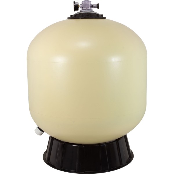 Filter Tank, Pentair TR100C, w/Foot Assy, Black : 153430