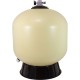 Filter Tank, Pentair TR100C, w/Foot Assy, Black : 153430