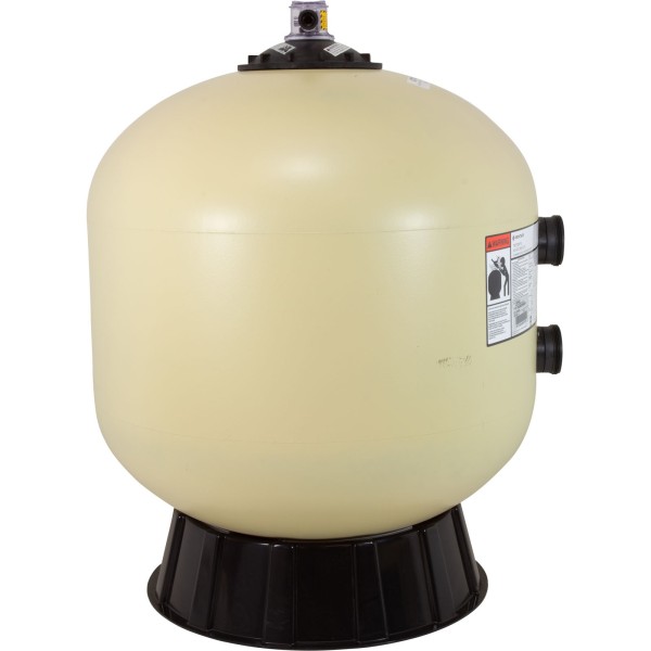 Filter Tank, Pentair TR100C, w/Foot Assy, Black : 153430